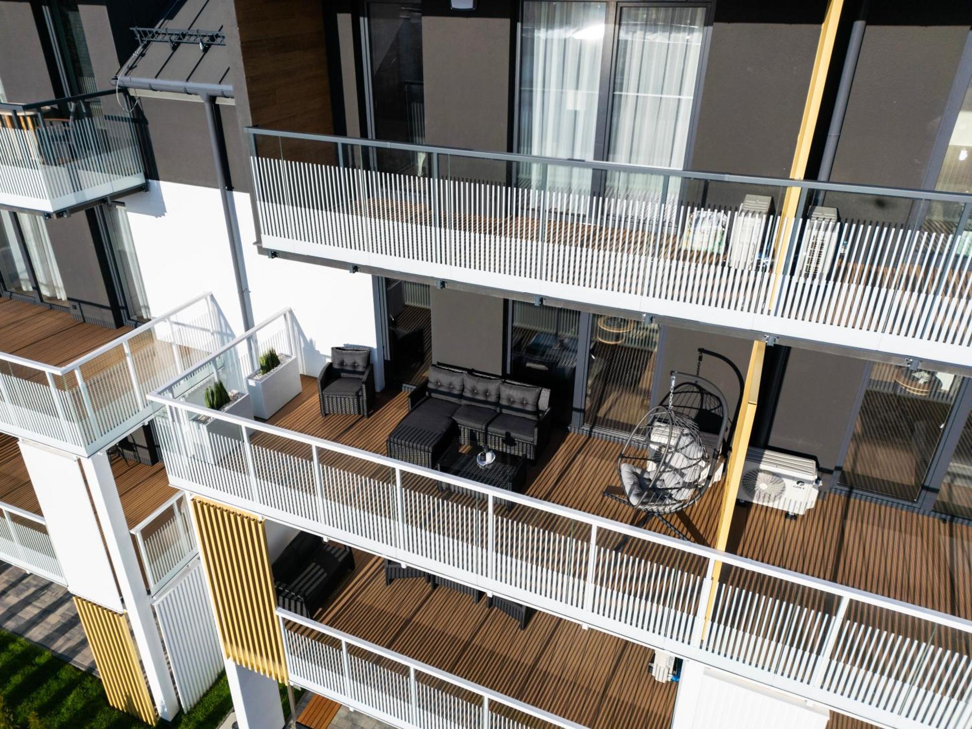 Sloneczne Tarasy Apartaments & Spa Grzybowo  Exteriör bild