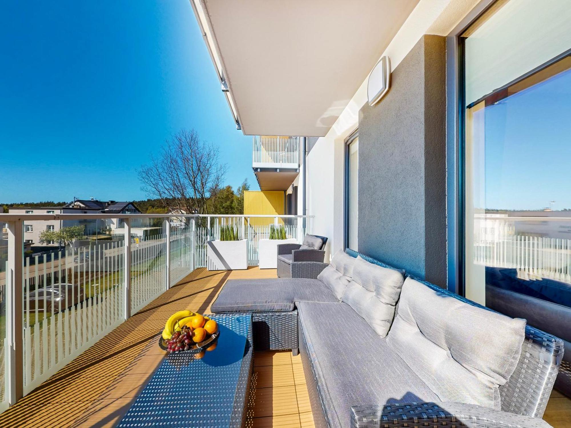 Sloneczne Tarasy Apartaments & Spa Grzybowo  Exteriör bild