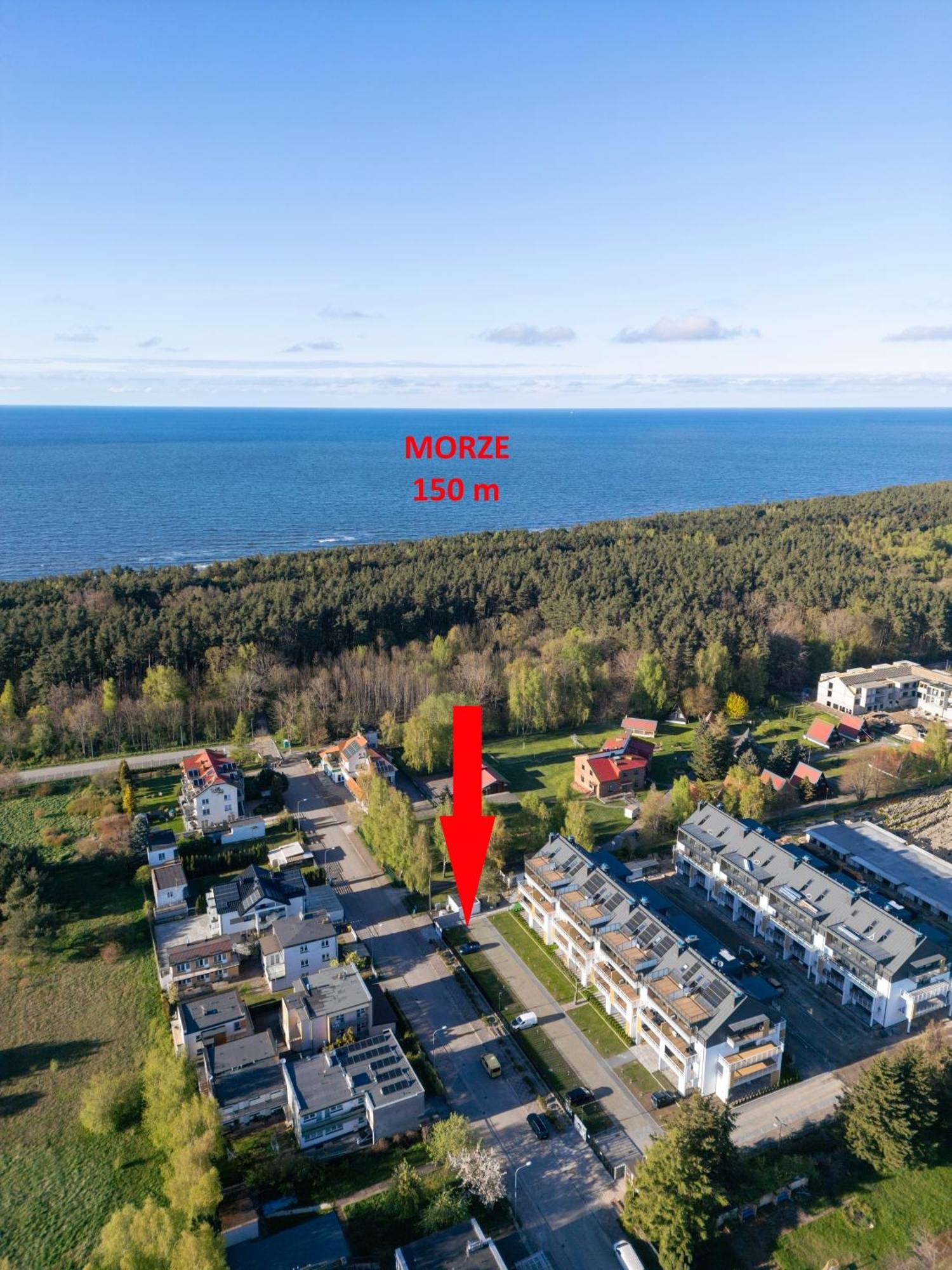 Sloneczne Tarasy Apartaments & Spa Grzybowo  Exteriör bild